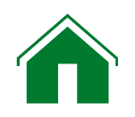 Mortgage icon hover - Green house
